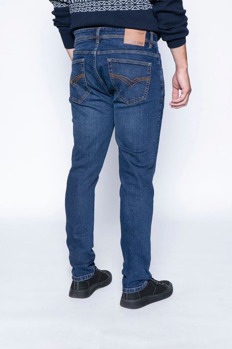 Jeans Básico Auburn Fj Indigo-1
