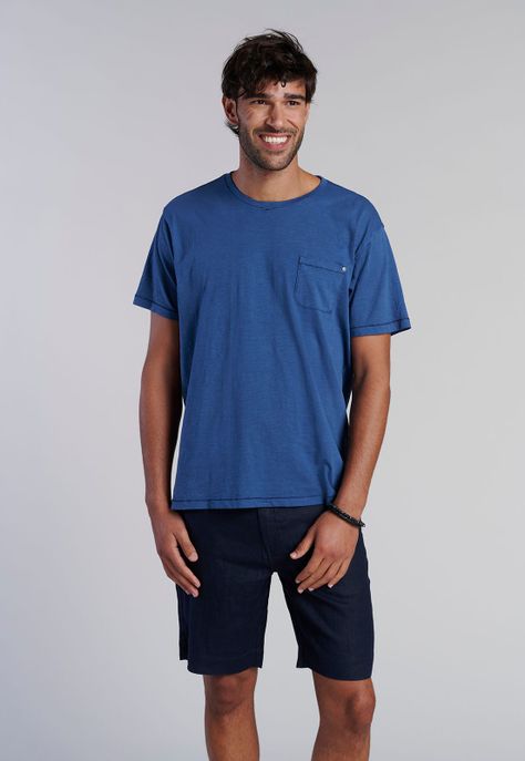Polera Bolsillo Boston Navy-0