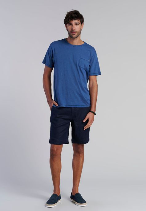Polera Bolsillo Boston Navy-1