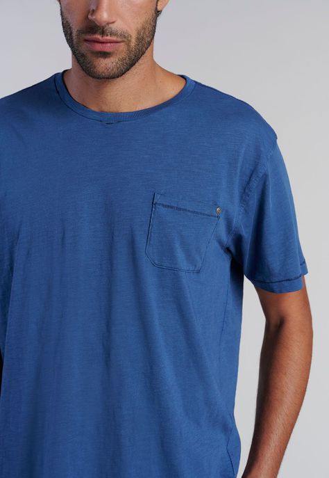 Polera Bolsillo Boston Navy-2