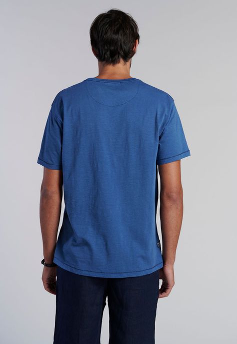 Polera Bolsillo Boston Navy-3