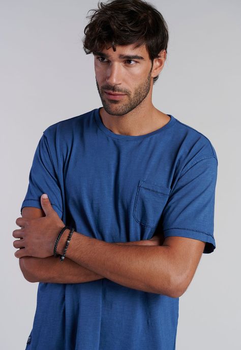 Polera Bolsillo Boston Navy-4