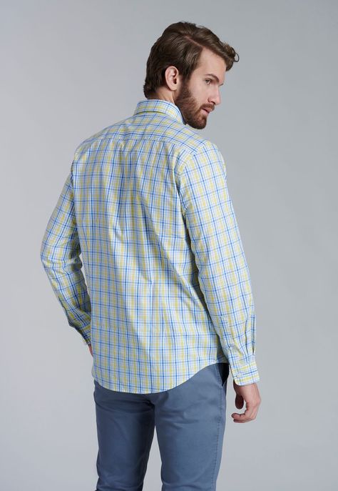Camisa Check Bristol Sc Yellow-3