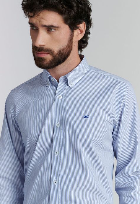 Camisa Chicago Smart Casual Navy-2