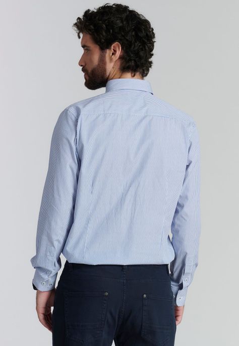 Camisa Chicago Smart Casual Navy-3