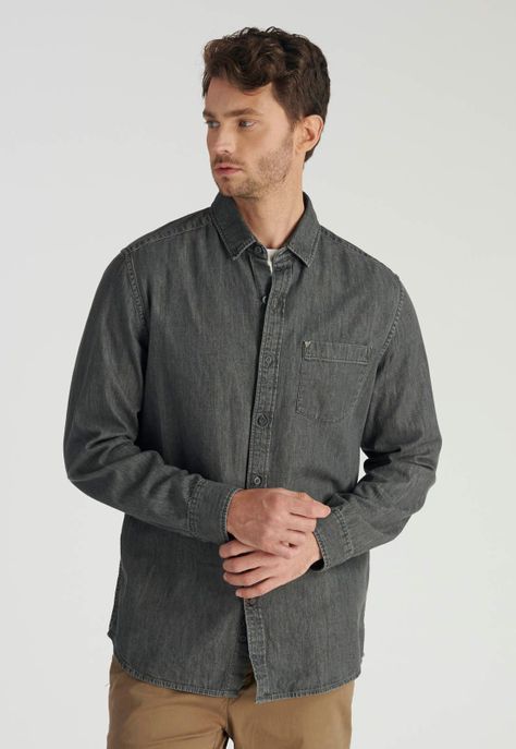 Camisa Banbury Heritage Lt Denim-0