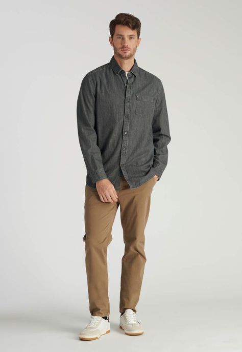 Camisa Banbury Heritage Lt Denim-1