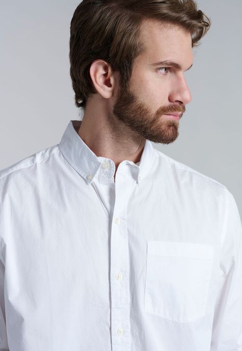 Camisa White Garment Dyed Sport Fj-2