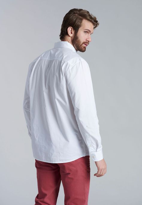 Camisa White Garment Dyed Sport Fj-3