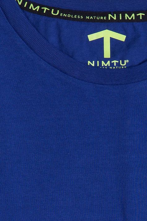 Polera Back Print Hudson Blue-2