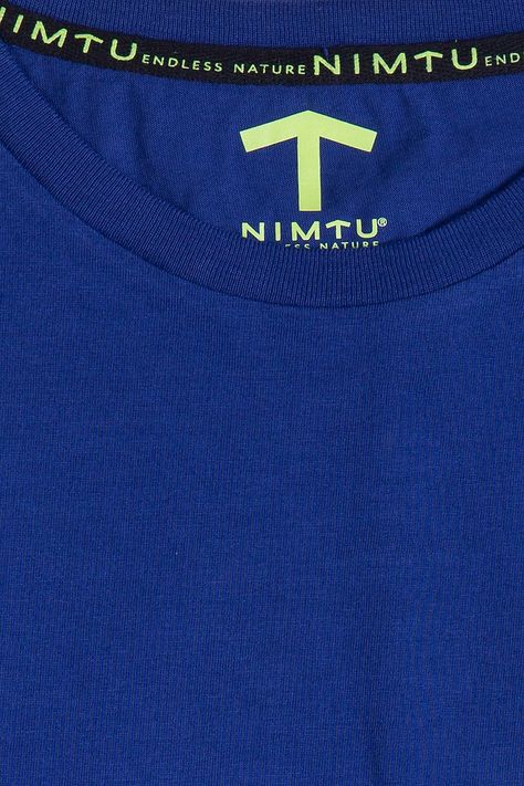 Polera Back Print Hudson Blue-1