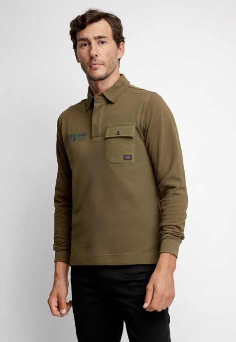 Polera Polo Texas Military-0