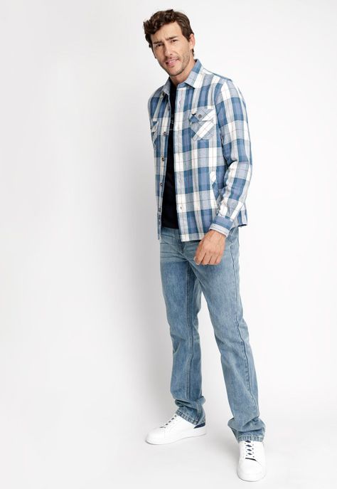 Camisa Overshirt Fj River-3