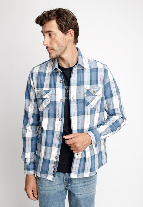 Camisa Overshirt Fj River-0