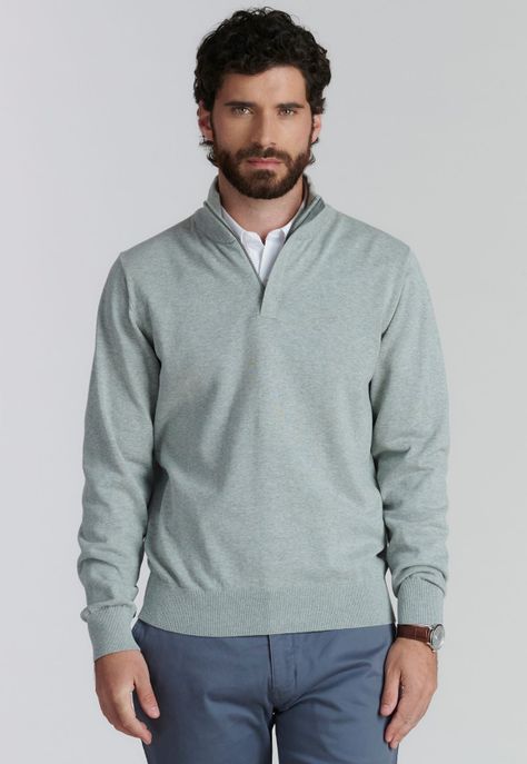 Sweater Oklahoma F Business Grey-0