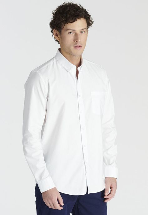 Camisa Exeter Heritage White-0