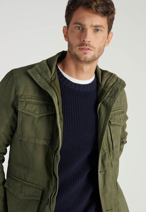 Chaqueta Washed Avant-Garde Military-2