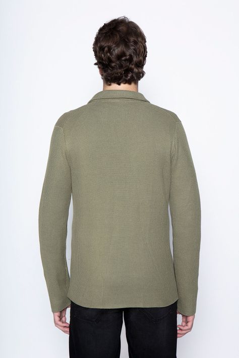 Cardigan Londres Khaki-1