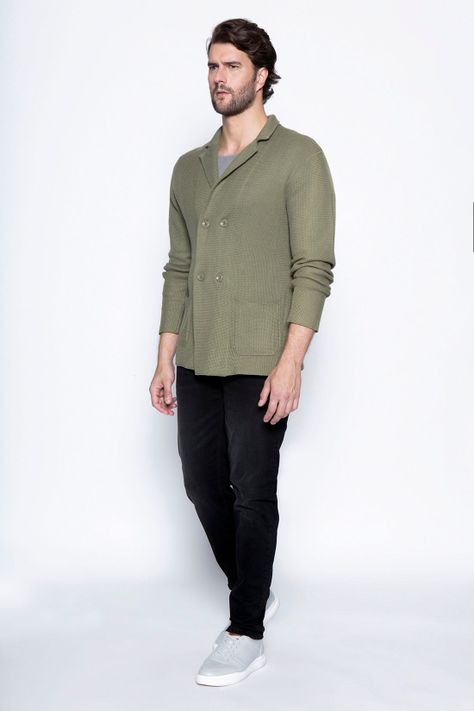 Cardigan Londres Khaki-2