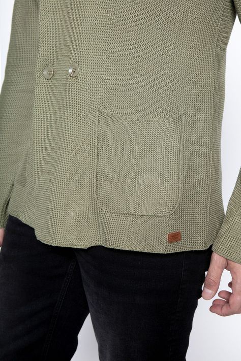 Cardigan Londres Khaki-3