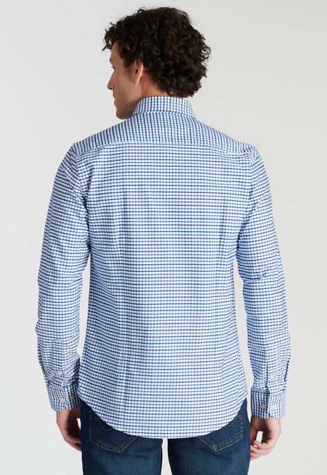 Camisa Benjamin Heritage Navy-3