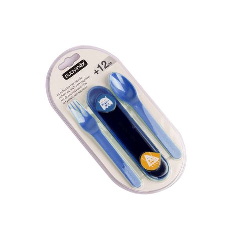 Set de Cubiertos Azul + Estuche :70421-1