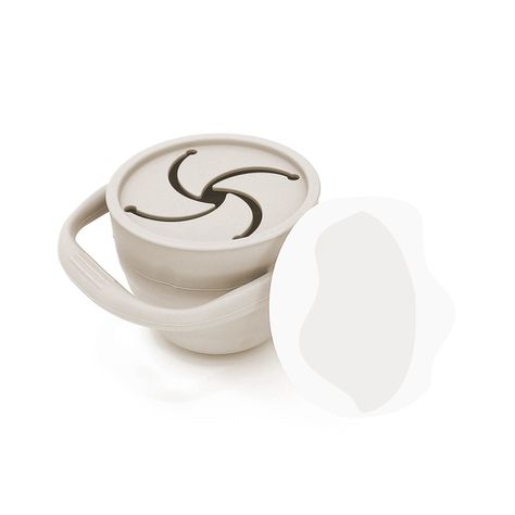 Vaso Cereal Silicona Beige-0