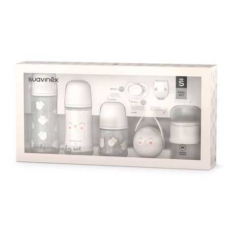 WELCOME BABY SET BONH GRIS-0