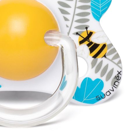 Chupete Fusión Blanco Abeja con Tetina Anatómica de Látex 4/18 meses-2