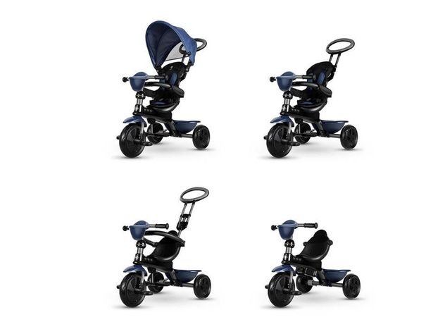 Triciclo Cosy 4 en 1 Azul-1