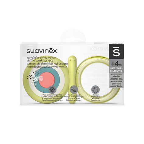 Mordedor Refrigerante De Silicona Etapa 2 +4m Con Anillo De Dentición Flexible Multicolor-1