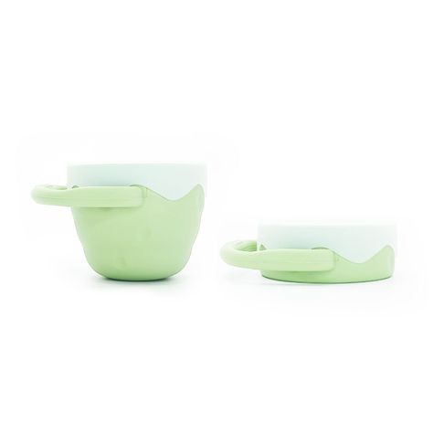 Vaso Cereal Silicona Olive-1