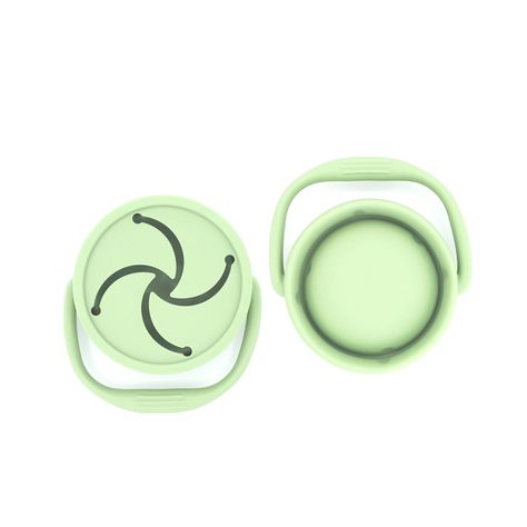 Vaso Cereal Silicona Olive-2