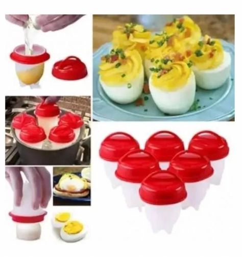 2 x Contenedores Para Cocer Huevos -3