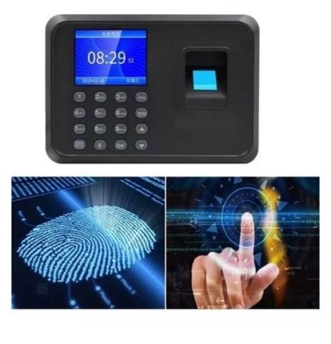 Control De Asistencia Con Reloj Marcador Y Huella -4