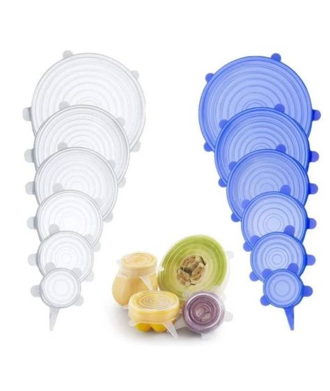 6 Tapas De Silicona Estiradas Tapas De Ahorro De A-0