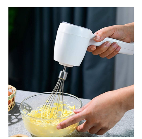 Batidora De Mano Inalámbrica Portátil De Alimentos-5