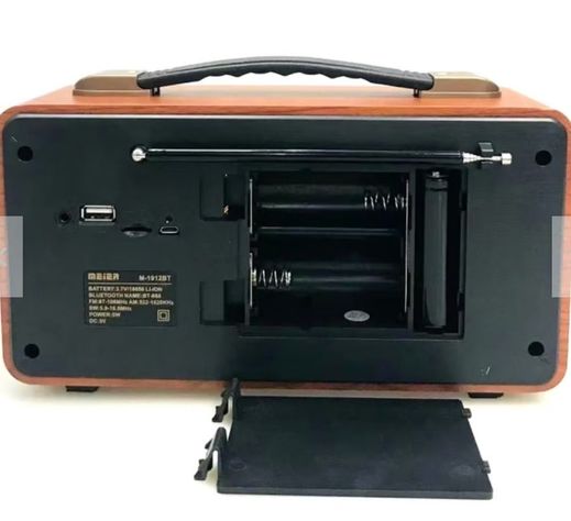 Radio Vintage Bluetooth Sd Usb Meier 1913BT-1
