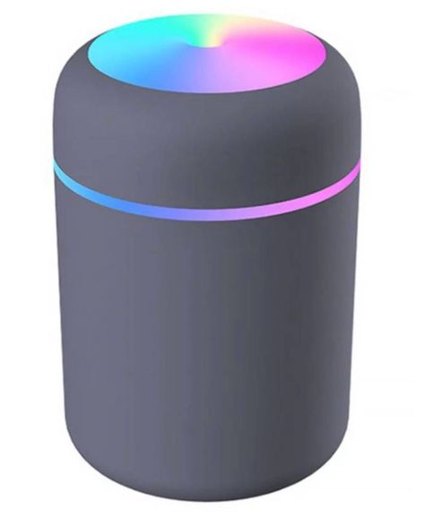 Humificador Difusor De Aire Luz Led Rgb Usb GRIS-0