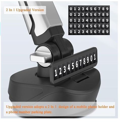 Soporte Para Teléfono con Brazo Robot Auto 360 Grados-2