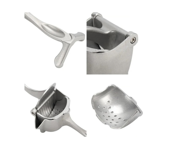 Saca Jugo Exprimidor Jugo Manual Aluminio Naranja Frutas-2