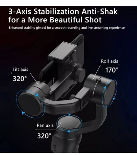 Estabilizador De Celular Soporte Gimbal Estabiliza-4