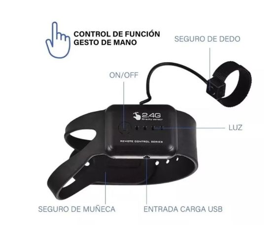 Auto Control Remoto STUNT RECARGABLE USB ROJO-1