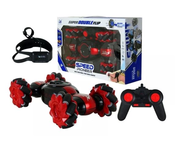 Auto Control Remoto STUNT RECARGABLE USB ROJO-2