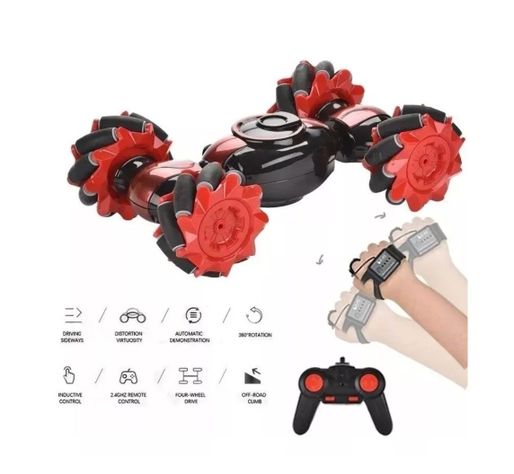 Auto Control Remoto STUNT RECARGABLE USB ROJO-4