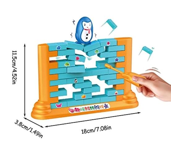 Juego De Mesa Salva Pinguino Bricks Pequeño-3