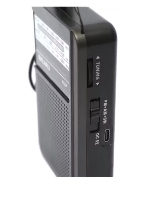 Radio Portátil Bolsillo Amfm Antena Mk-308-1