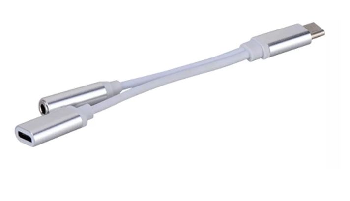 Adaptador Usb c Jack 3.5 + Usbc Hembra-2