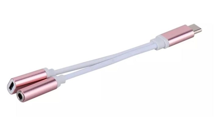 Adaptador Usb c Jack 3.5 + Usbc Hembra-3