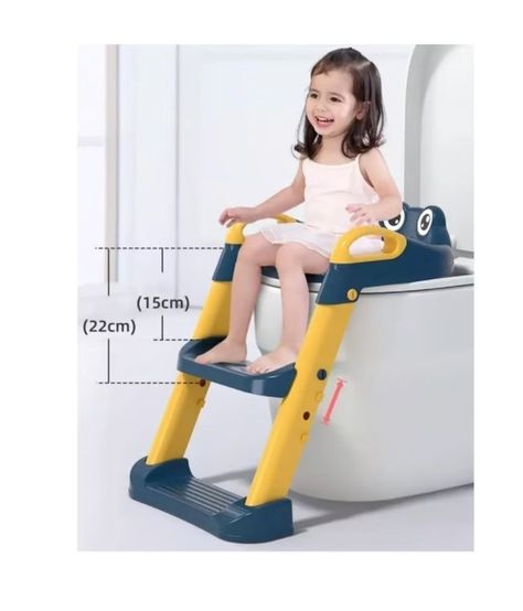 Adaptador Escalera Asiento Baño Para Niñas Rosado-1